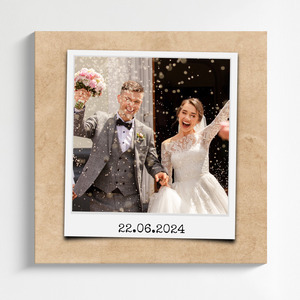 Create Your Wedding Polaroid: Personalize with Date, Text & Dedications Create Your Wedding Polaroid: Personalize with Date, Text & Dedications