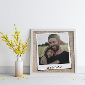Capture Family Memories: Personalize Your Polaroid-Style Poster
