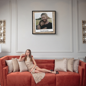 Capture Family Memories: Personalize Your Polaroid-Style Poster