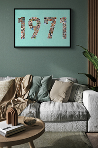 Create Your Own 1971 Photo Collage - Personalized Birthday Gift Create Your Own 1971 Photo Collage - Personalized Birthday Gift