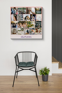 Create Your Wedding Photo Collage - Personalize Dates & Design for Perfect Gift Create Your Wedding Photo Collage - Personalize Dates & Design for Perfect Gift