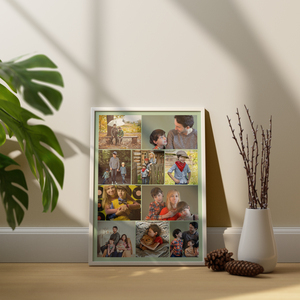 Create Your Own Family Photo Collage - "You and Me" Personalized Poster Create Your Own Family Photo Collage - "You and Me" Personalized Poster