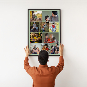 Create Your Own Family Photo Collage - "You and Me" Personalized Poster Create Your Own Family Photo Collage - "You and Me" Personalized Poster