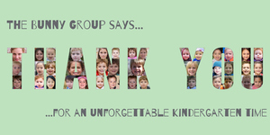 Create a "Thank You" Photo Collage for a Memorable Kindergarten Farewell Create a "Thank You" Photo Collage for a Memorable Kindergarten Farewell