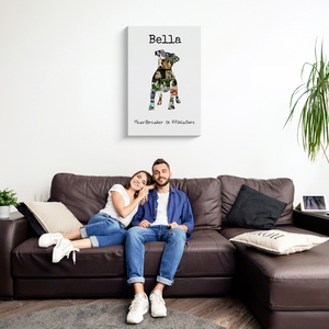 Create Your Jack Russell Collage - Personalize with Photos & Text