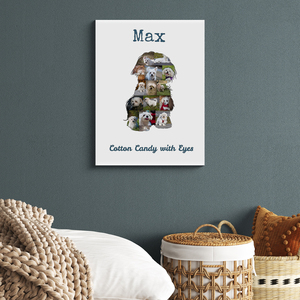 Create Your Maltese Photo Collage - Personalize with Your Pup's Photos and Text
