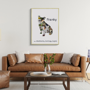 Create Your Custom Old English Bulldog Photo Collage: Personalize with Your Photos & Text