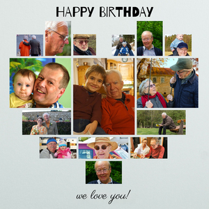 Create a Heart Photo Collage Gift for Loved Ones Create a Heart Photo Collage Gift for Loved Ones