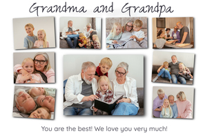 Create Personalized Photo Collage for Grandparents - Perfect Gift for Any Occasion Create Personalized Photo Collage for Grandparents - Perfect Gift for Any Occasion