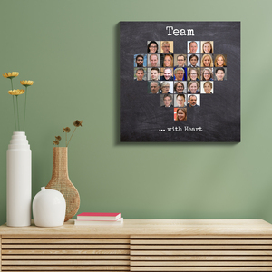 Create a Heart Collage: Farewell Gift for a Coworker Create a Heart Collage: Farewell Gift for a Coworker