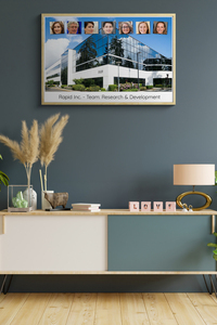 Create Your Custom Team Photo Collage on Alu-Dibond for Your Business Display Create Your Custom Team Photo Collage on Alu-Dibond for Your Business Display