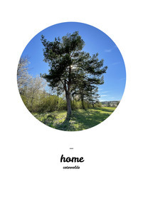 Create Your Stylish 'Heimat' Photo Poster: Personalize with Text & Images!