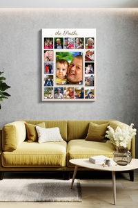 Create a Family Photo Collage Poster: Personalize with Your Photos & Text Create a Family Photo Collage Poster: Personalize with Your Photos & Text