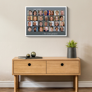 Showcase Your Team: Custom Portrait Collage for Offices & Events Showcase Your Team: Custom Portrait Collage for Offices & Events