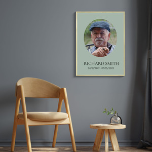 Create a Custom Memorial Portrait Plaque - Personalize with Love Create a Custom Memorial Portrait Plaque - Personalize with Love