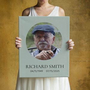 Create a Custom Memorial Portrait Plaque - Personalize with Love Create a Custom Memorial Portrait Plaque - Personalize with Love