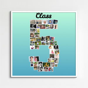 Create a Unique Number '5' Photo Collage - Perfect for Memorable Gifts! Create a Unique Number '5' Photo Collage - Perfect for Memorable Gifts!