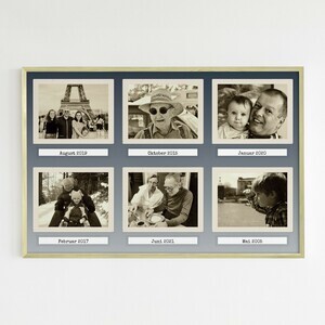 Create Your Vintage-Style Polaroid Collage with Personalized Text Create Your Vintage-Style Polaroid Collage with Personalized Text
