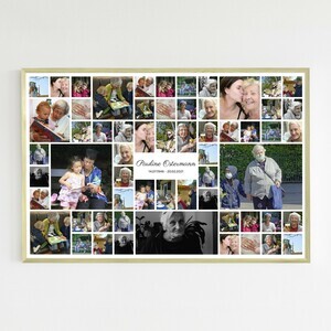 Create a Personalized Memorial Canvas Collage