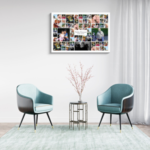 Create a Personalized Memorial Canvas Collage