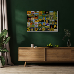 Create Your Wild Flower Collage Poster - Personalize with 61 Photos Create Your Wild Flower Collage Poster - Personalize with 61 Photos