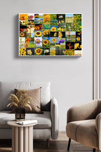 Create Your Wild Flower Collage Poster - Personalize with 61 Photos Create Your Wild Flower Collage Poster - Personalize with 61 Photos