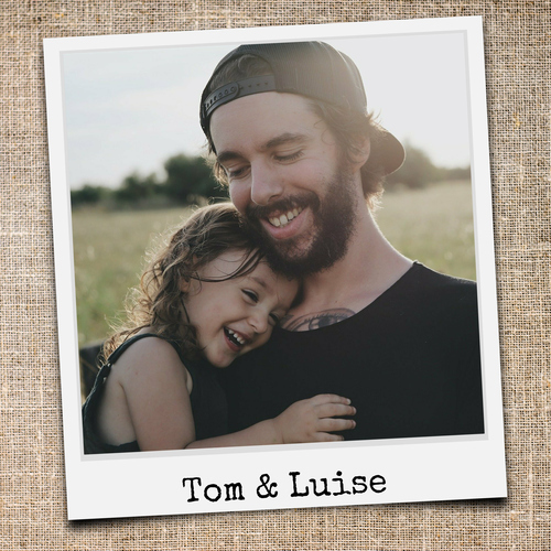 Capture Family Memories: Personalize Your Polaroid-Style Poster
