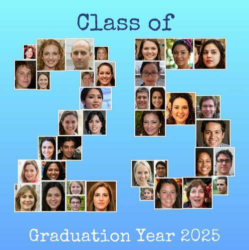 Year-in-Photos Collage: Create Your Personalized Graduation Gift & Memory