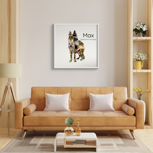 Create Your Own German Shepherd Photo Collage - Personalize Your Memory