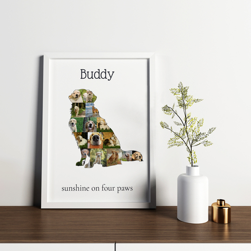 Create Your Golden Retriever Photo Memory