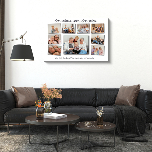 Create Personalized Photo Collage for Grandparents - Perfect Gift for Any Occasion
