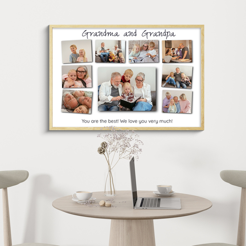 Create Personalized Photo Collage for Grandparents - Perfect Gift for Any Occasion
