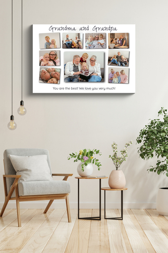Create Personalized Photo Collage for Grandparents - Perfect Gift for Any Occasion