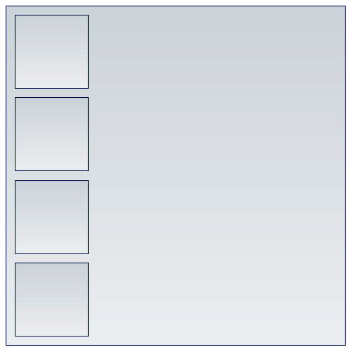 Photo collage template with a large image in the background